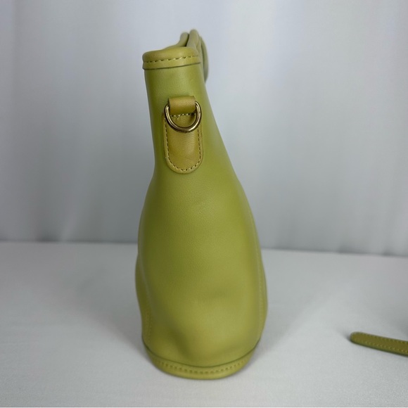 Coach 9993 Lime Green Leather Mini Bucket Shoulder Bag Crossbody Vintage Y2K - Picture 5 of 16
